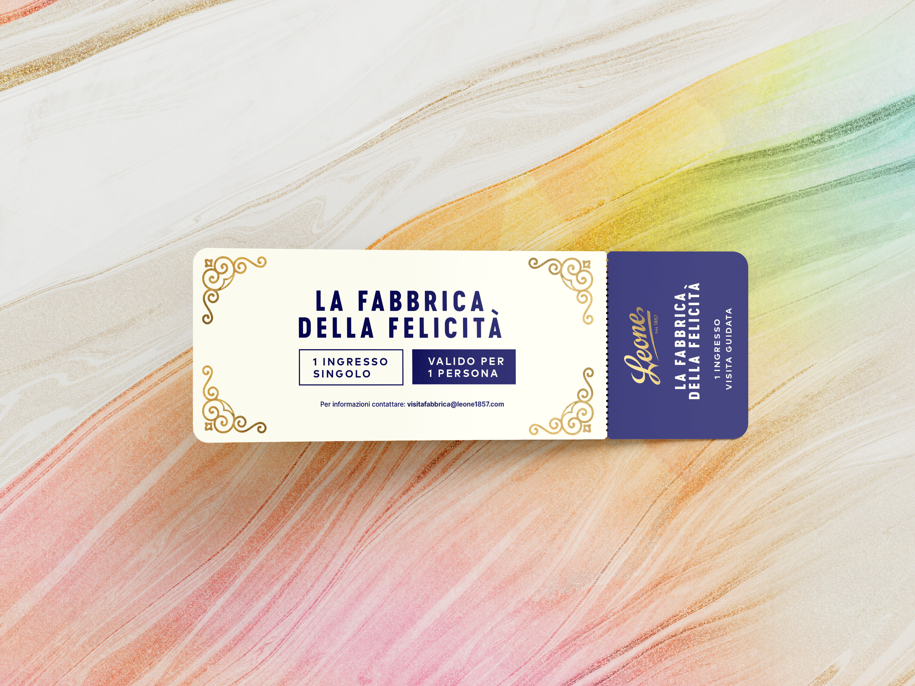 Biglietto regalo visita Fabbrica