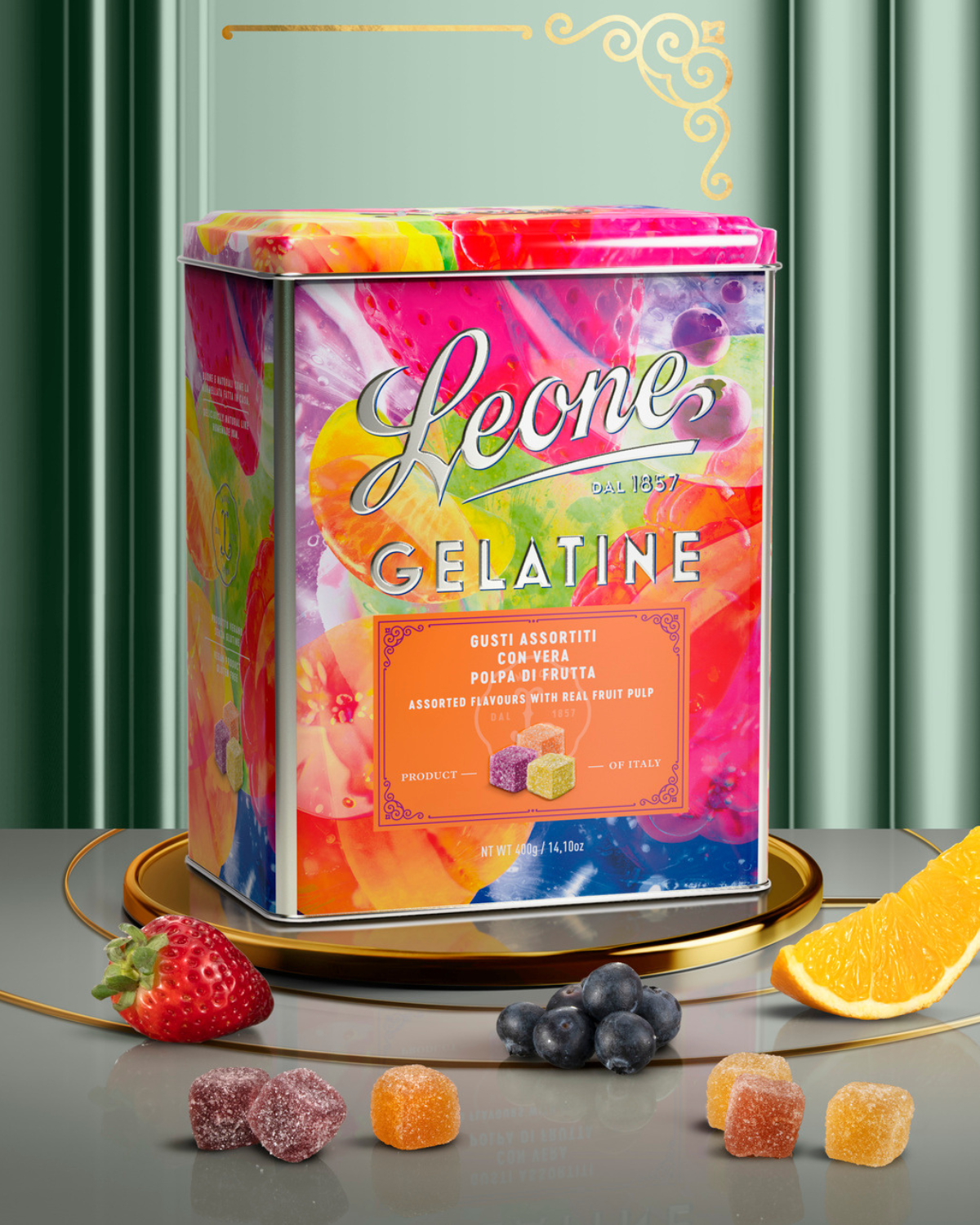 Latta Large Gelatine assortite – Leone 1857 Latta Large Gelatine assortite – Leone 1857