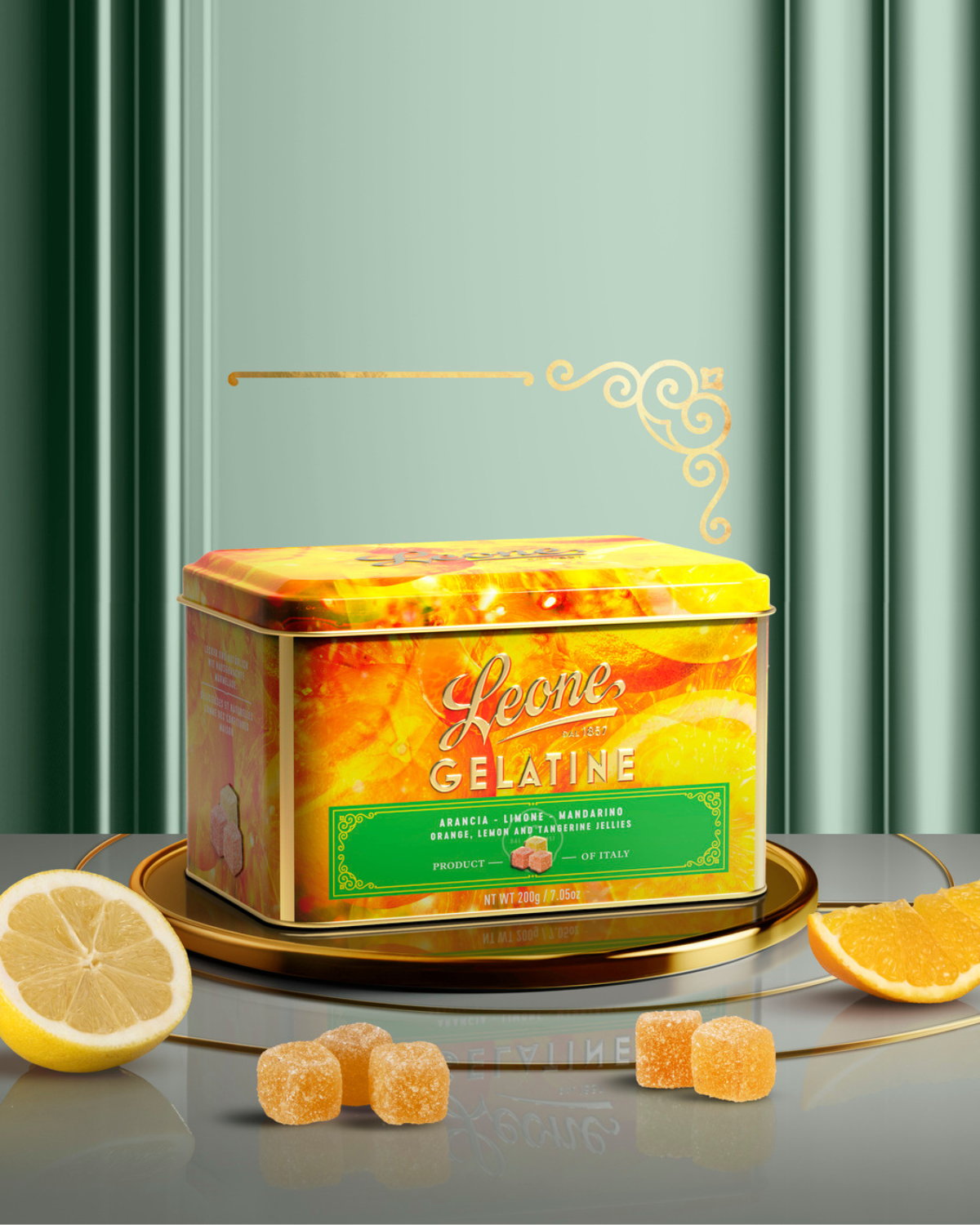 6 Latte small Gelatine Cubifrutta Agrumi
