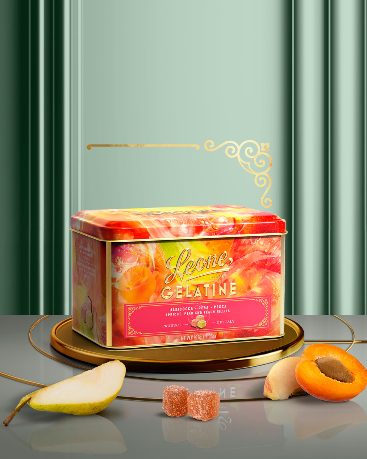 6 Latte small Gelatine Cubifrutta Polpe di Frutta