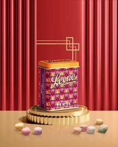 Lattina "Love Pattern" Pastiglie Miste Dissetanti - Fiore di Loto