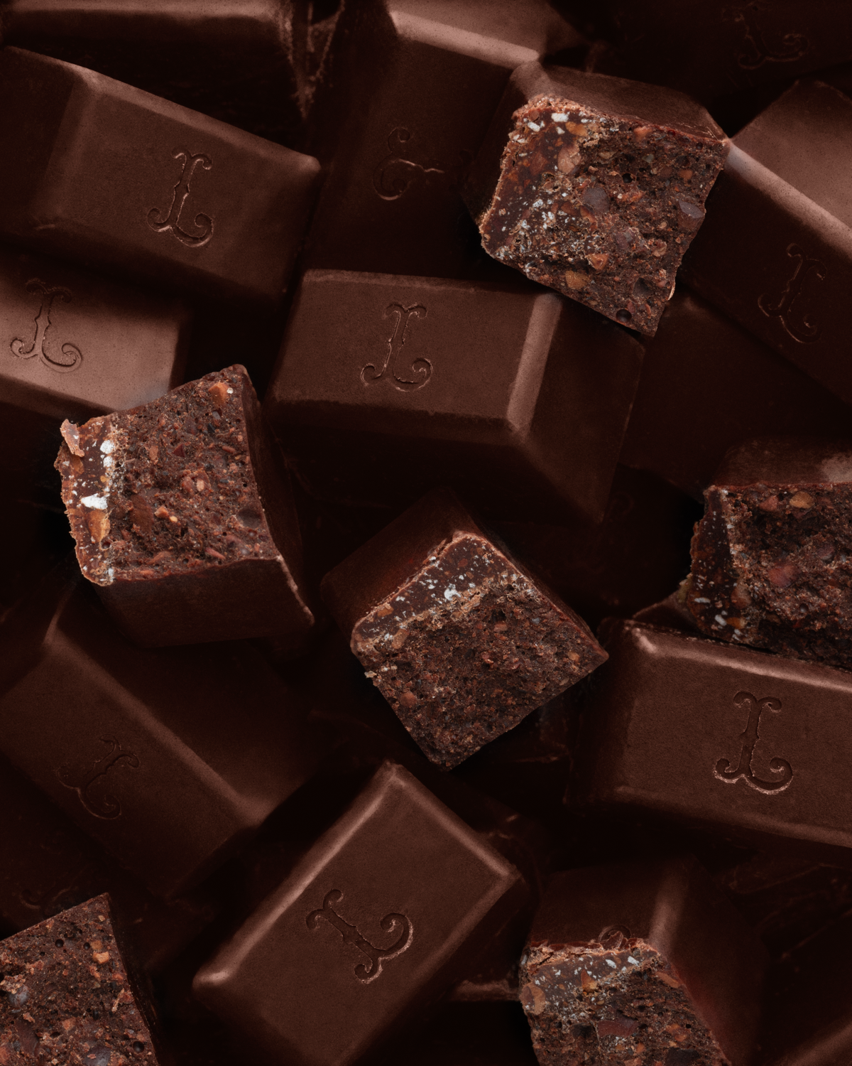 Sacchetto Lingottini Cioccolato Grezzo alla Pietra 500g
