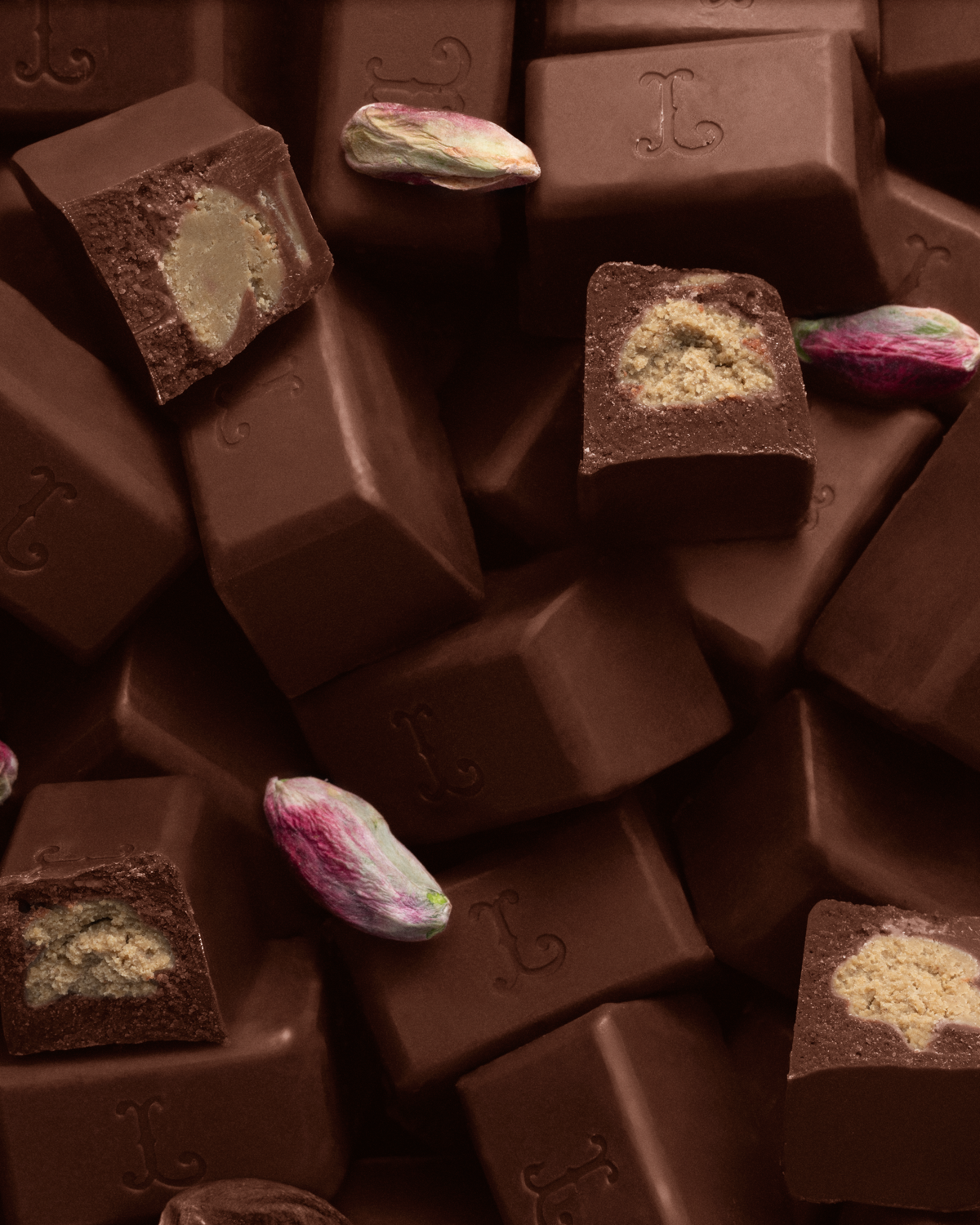 Scatola Cioccolatini Pistacchio Natale in Mongolfiera