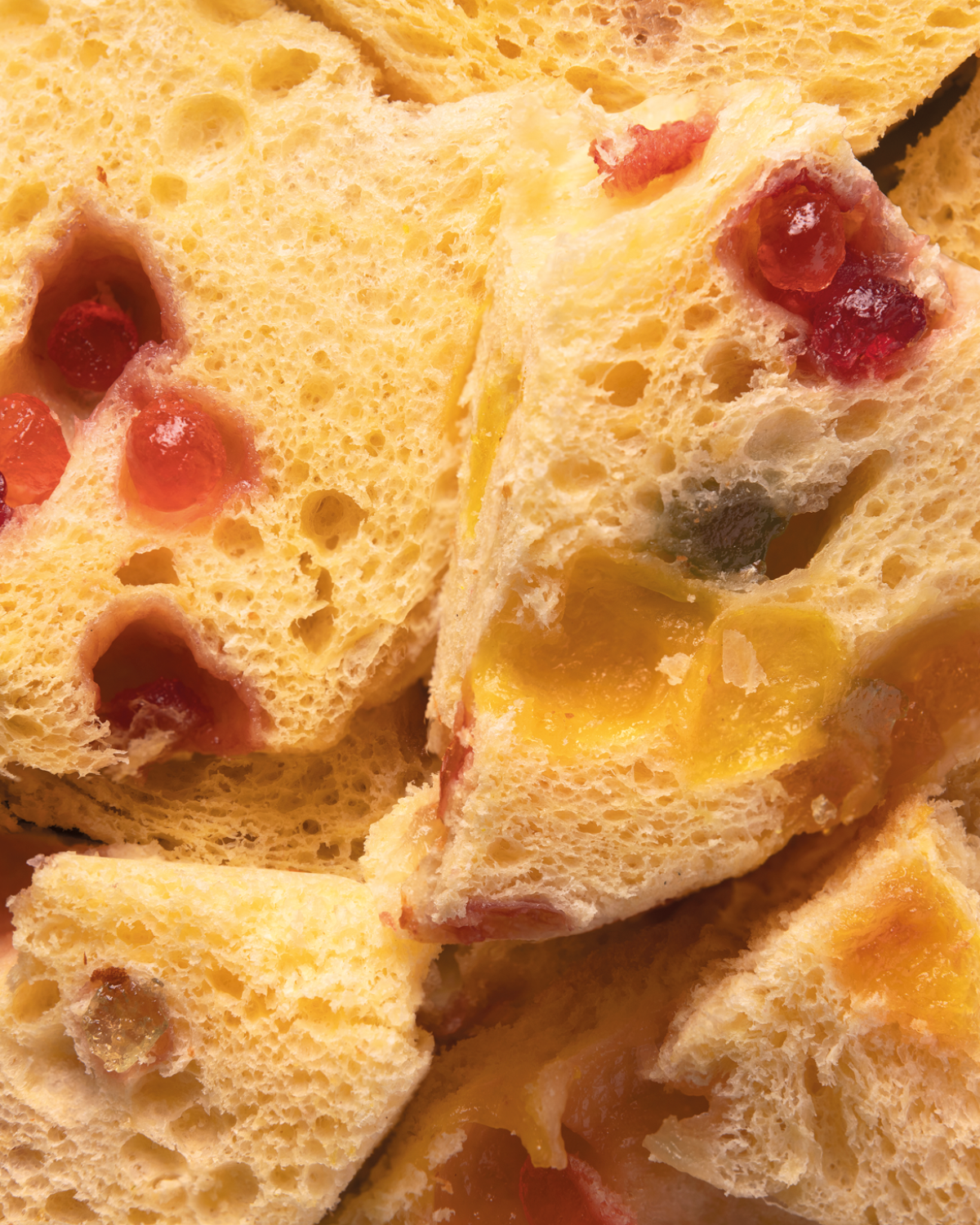 Colomba con gelatine di frutta