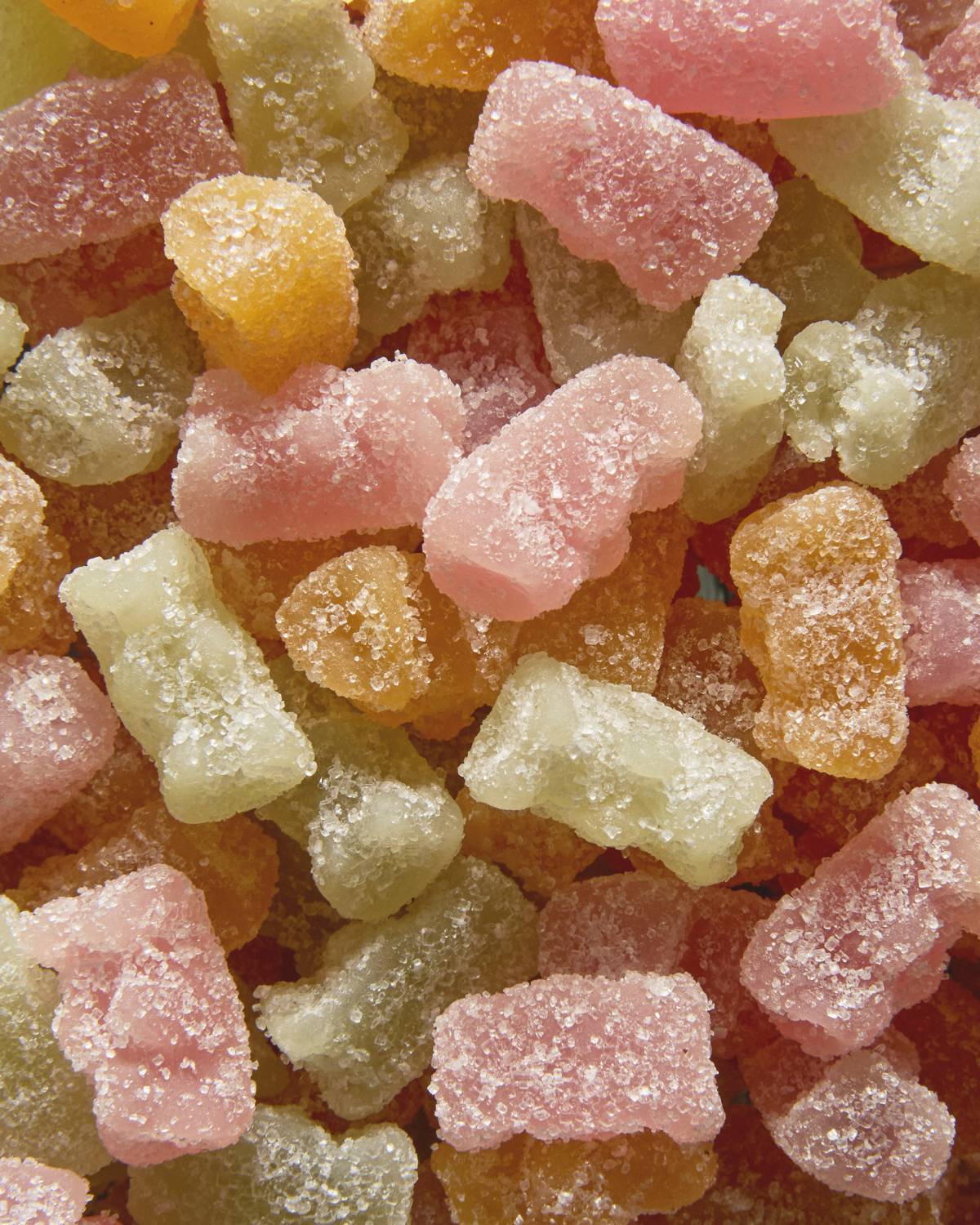 Tris sacchetti orsetti gommosi gusto cocktail (Spritz, Bellini, Mojito) da 100g