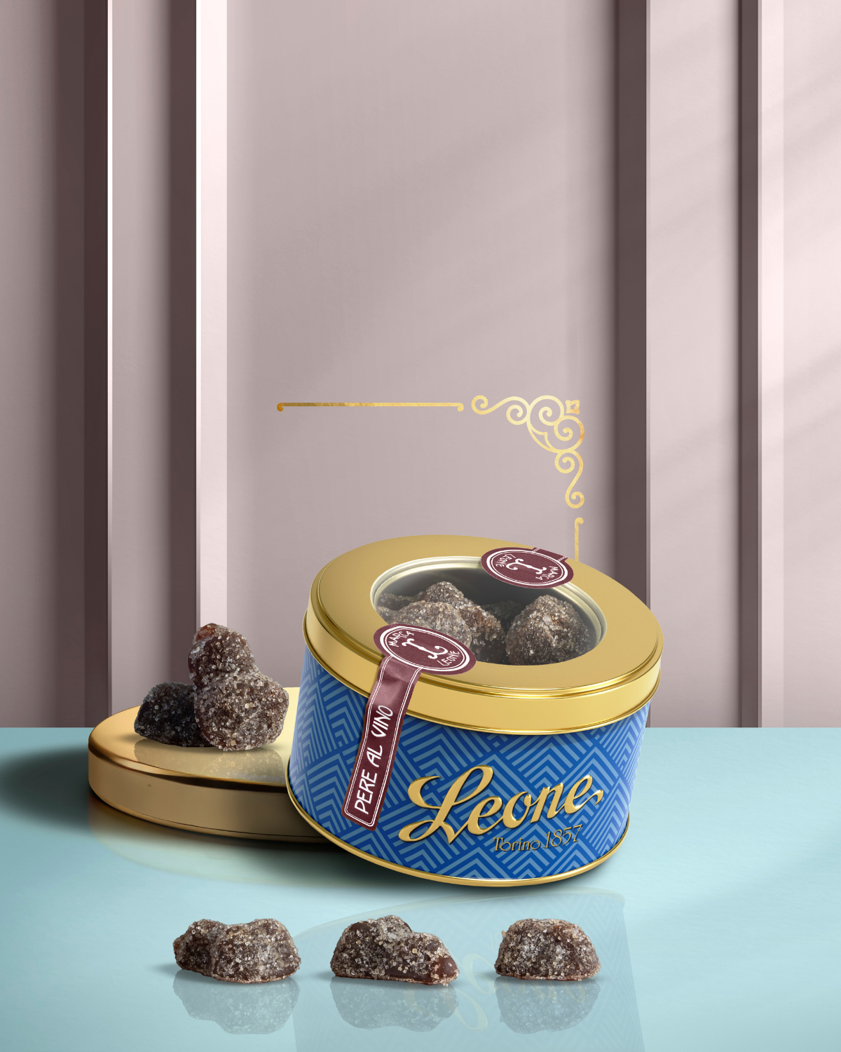 Tondino Gelatine Gourmet Pere al Vino