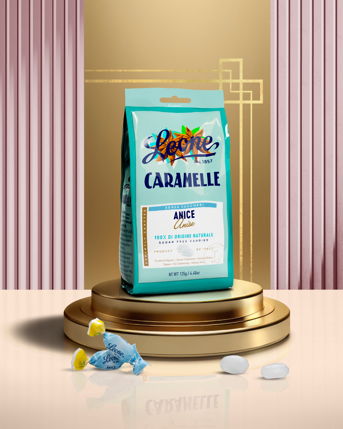 Sacchetto Caramelle Anice Senza Zuccheri