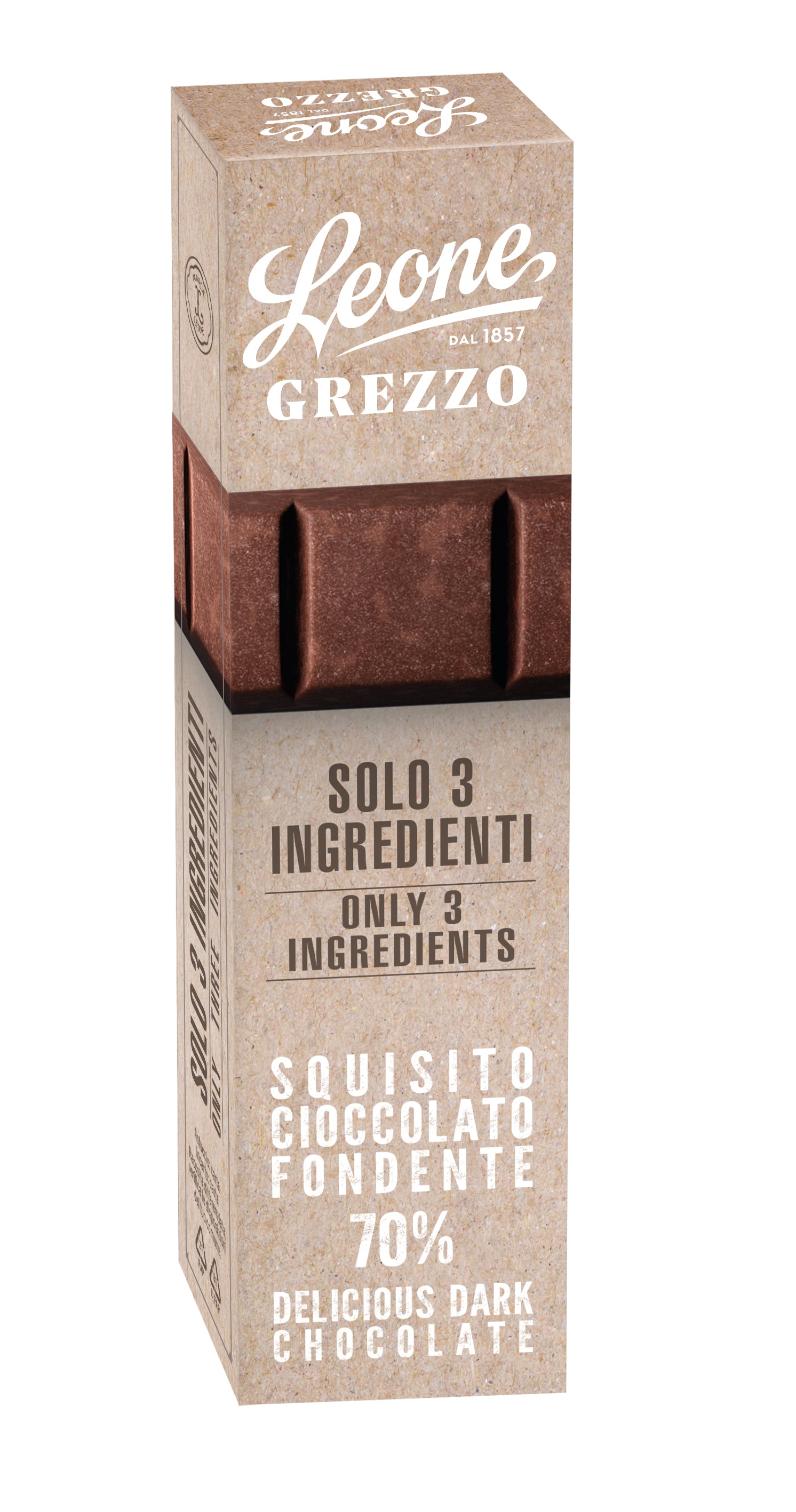 Espositore 24 Barrette Cioccolato Grezzo assortite