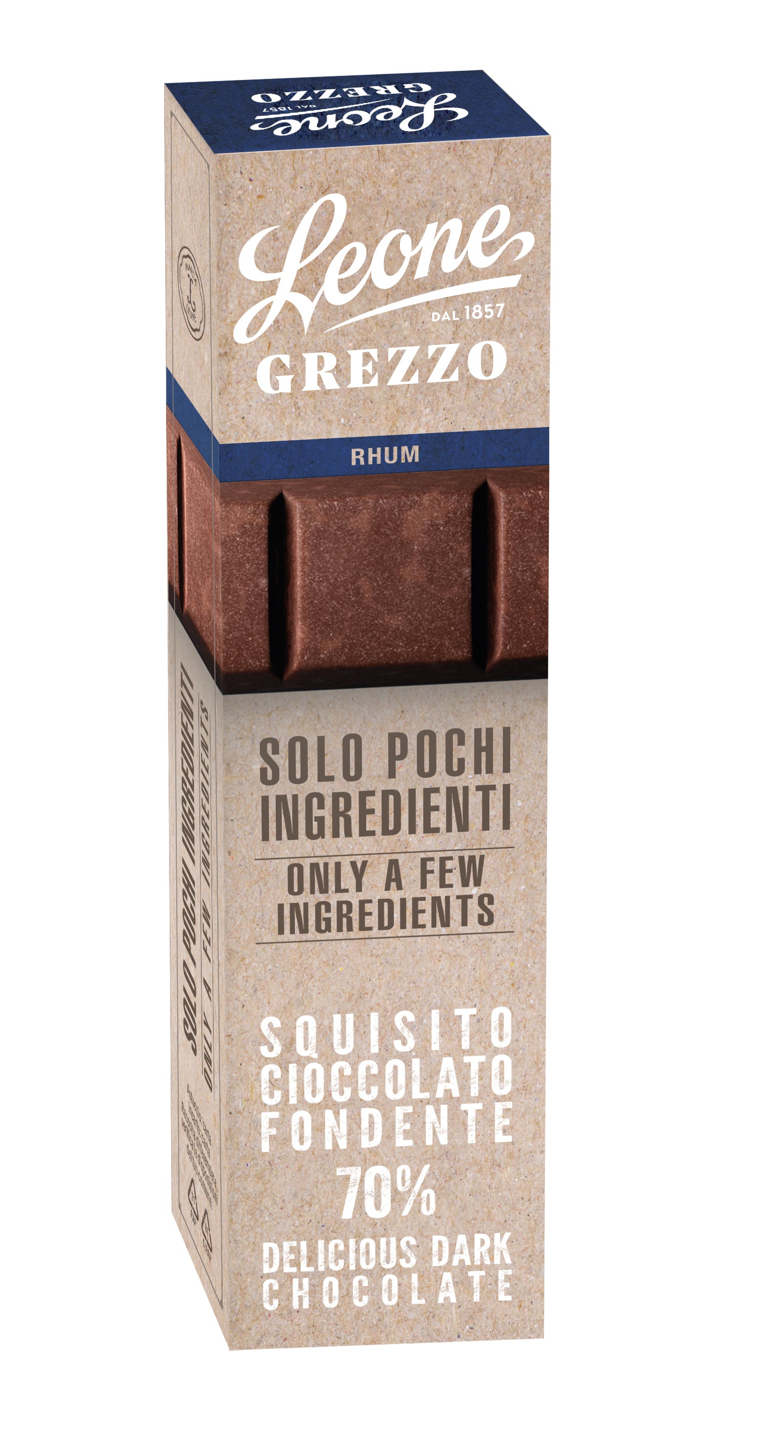 Espositore 24 Barrette Cioccolato Grezzo assortite