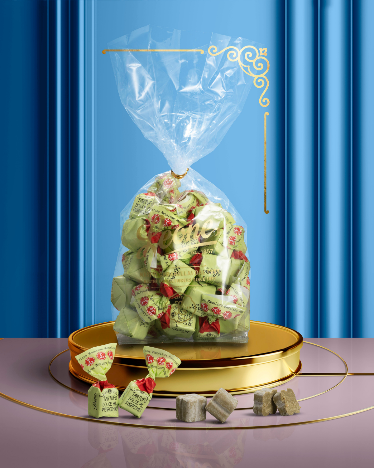 Sacchetto Tartufi Pistacchio 500g