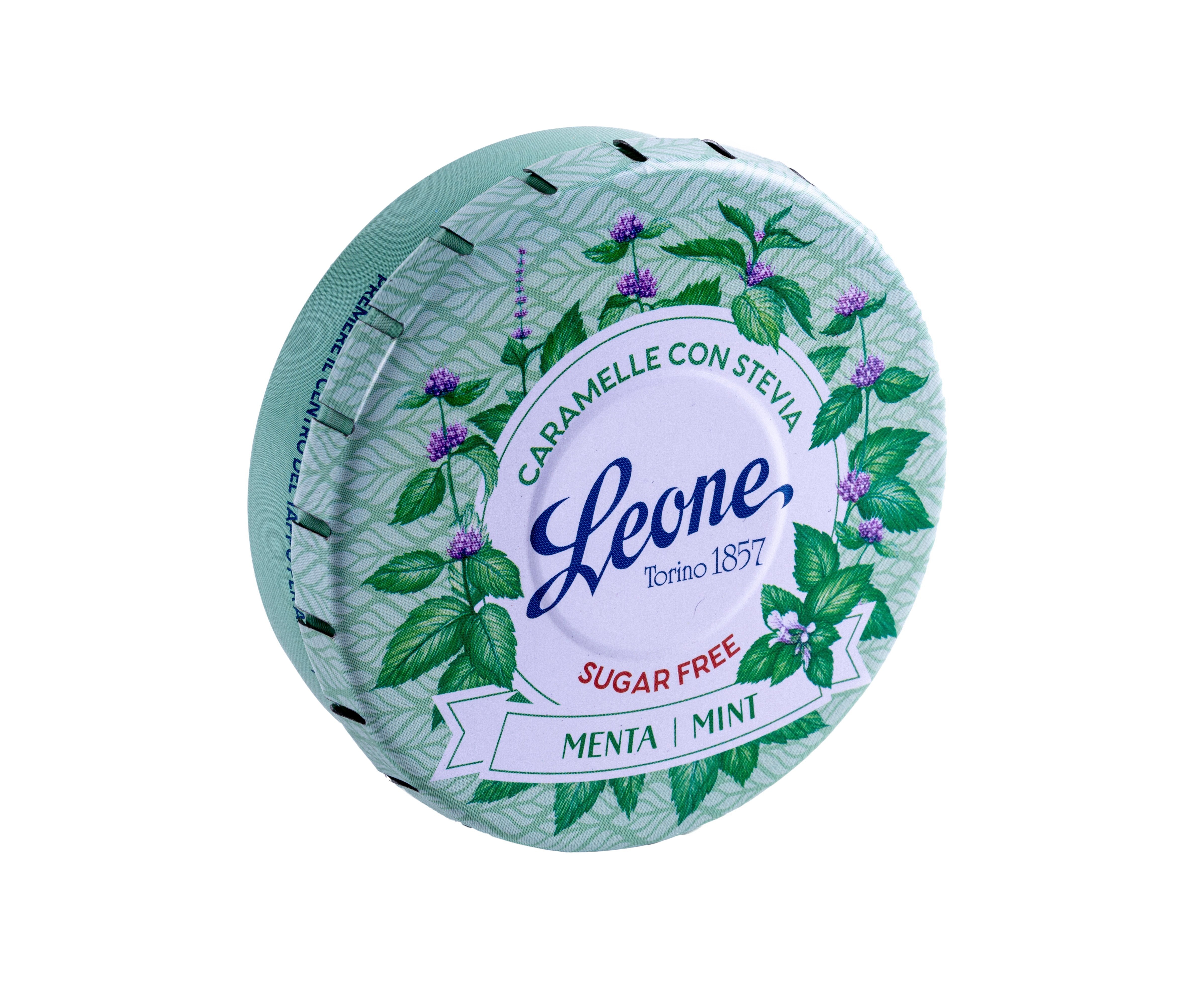 Espositore 24 lattine Caramelle Senza Zucchero Stevia 30g