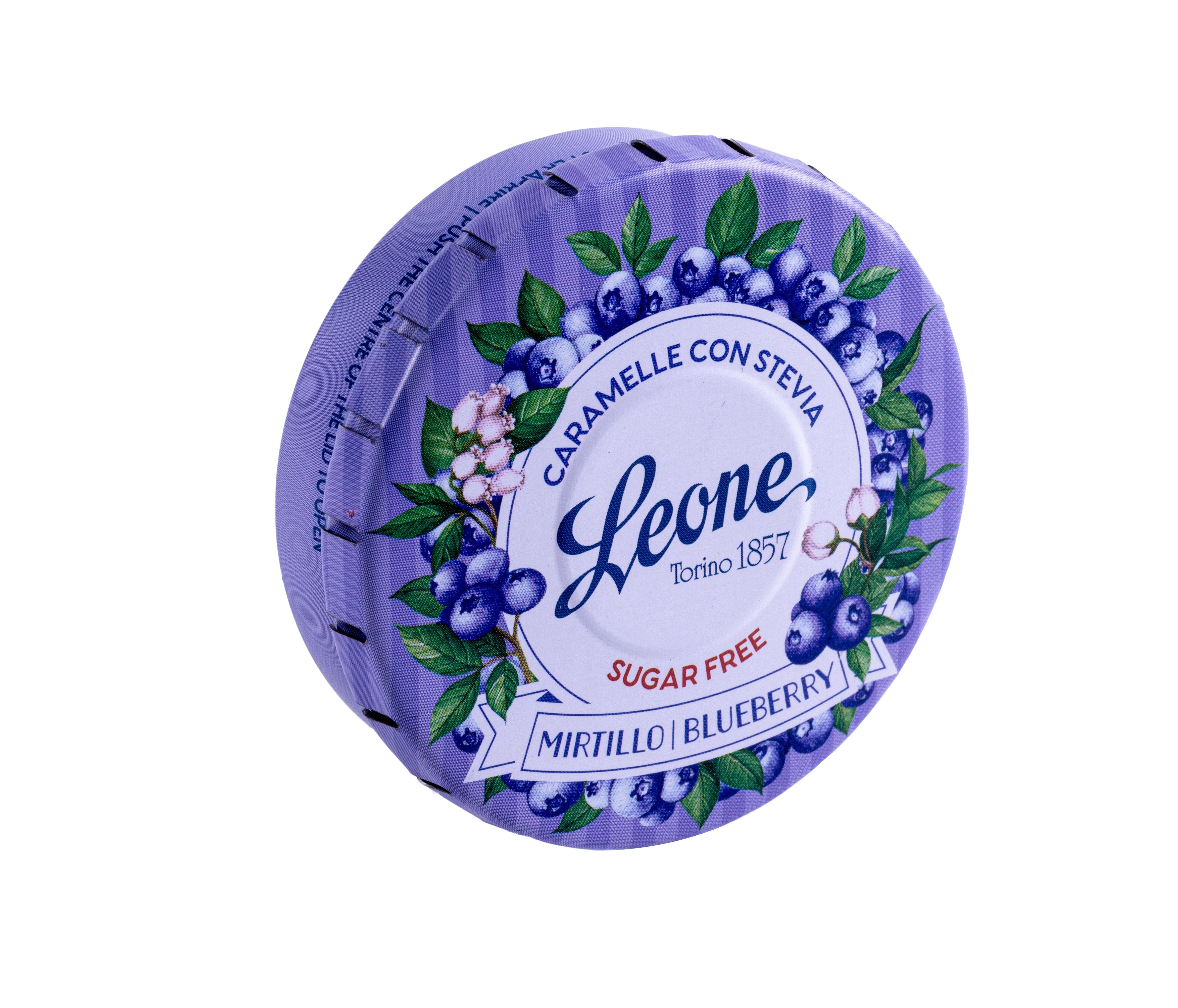 Espositore 24 lattine Caramelle Senza Zucchero Stevia 30g