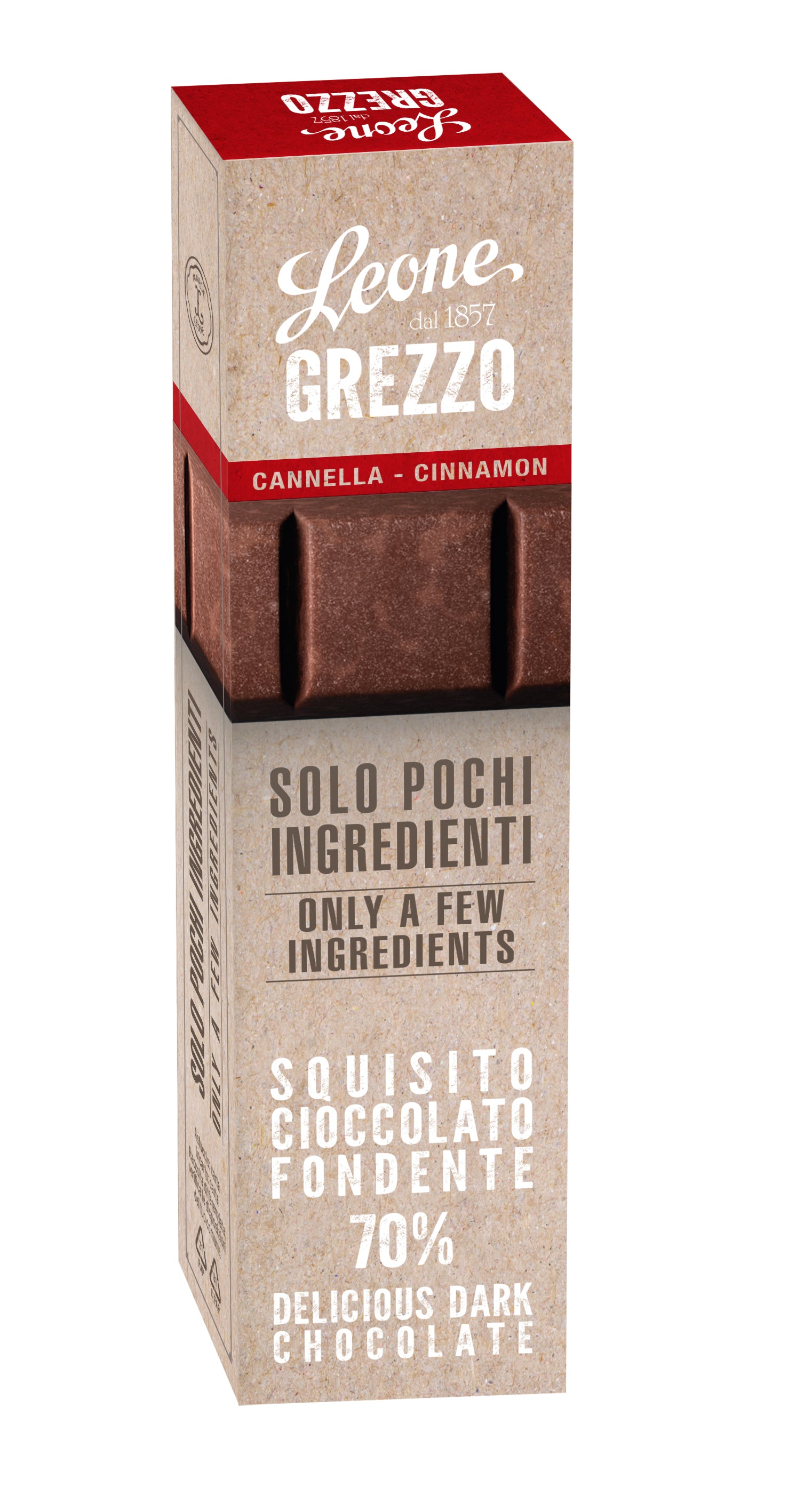 Espositore 24 Barrette Cioccolato Grezzo assortite