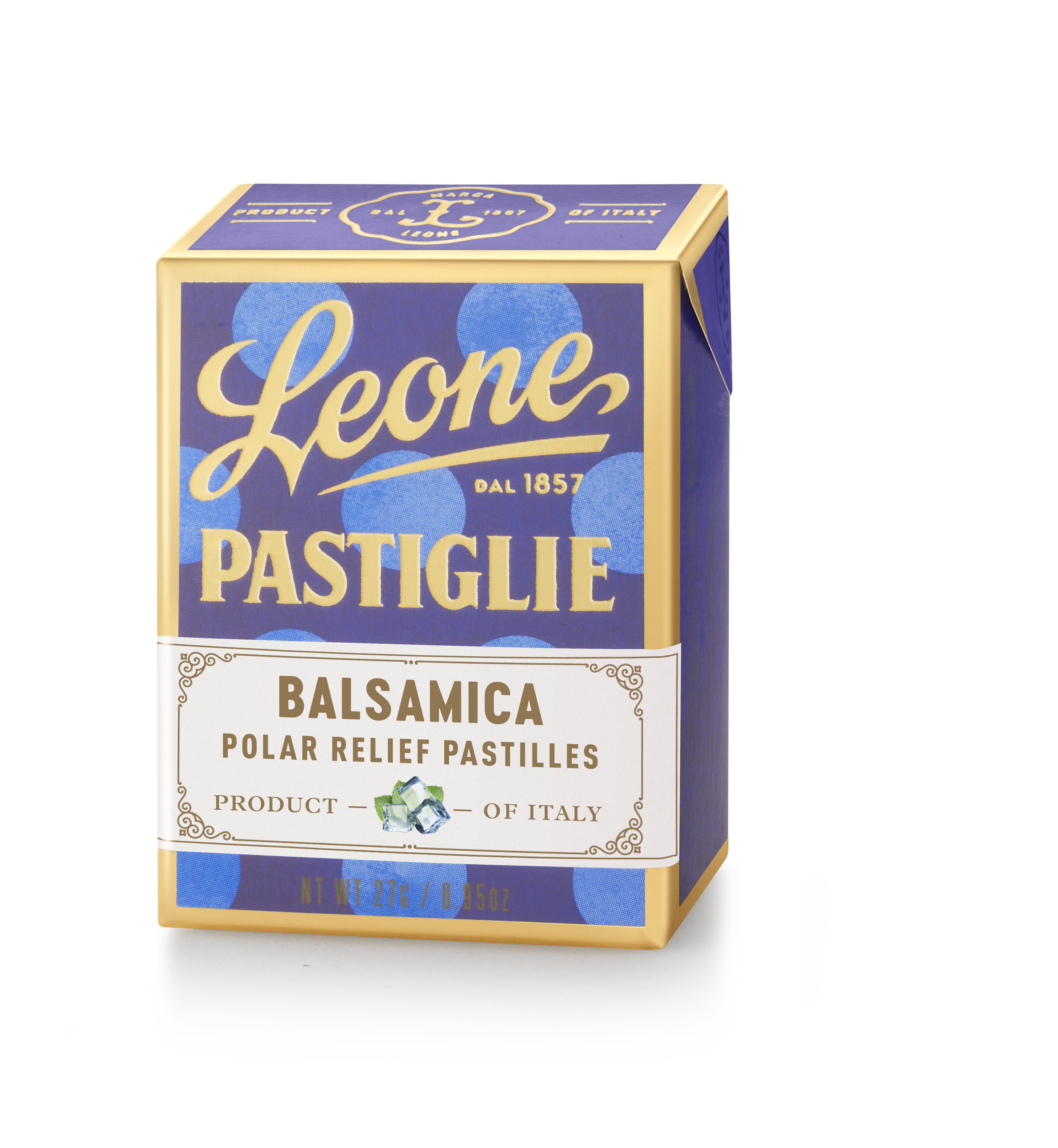 Mini espositore 18 scatolette Pastiglie Balsamica 27g