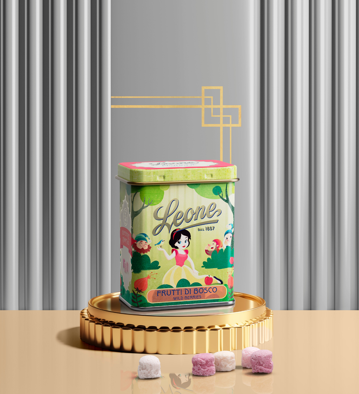 Lattina "C'era una volta" Biancaneve