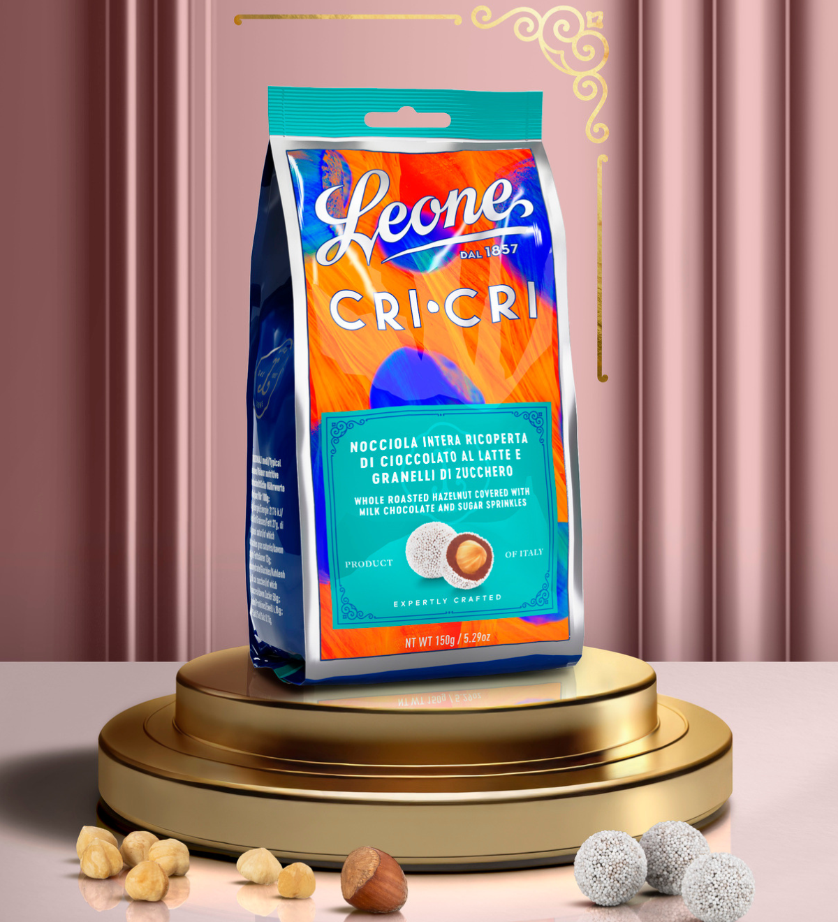 6 Sacchetti Cri Cri Latte 150 gr