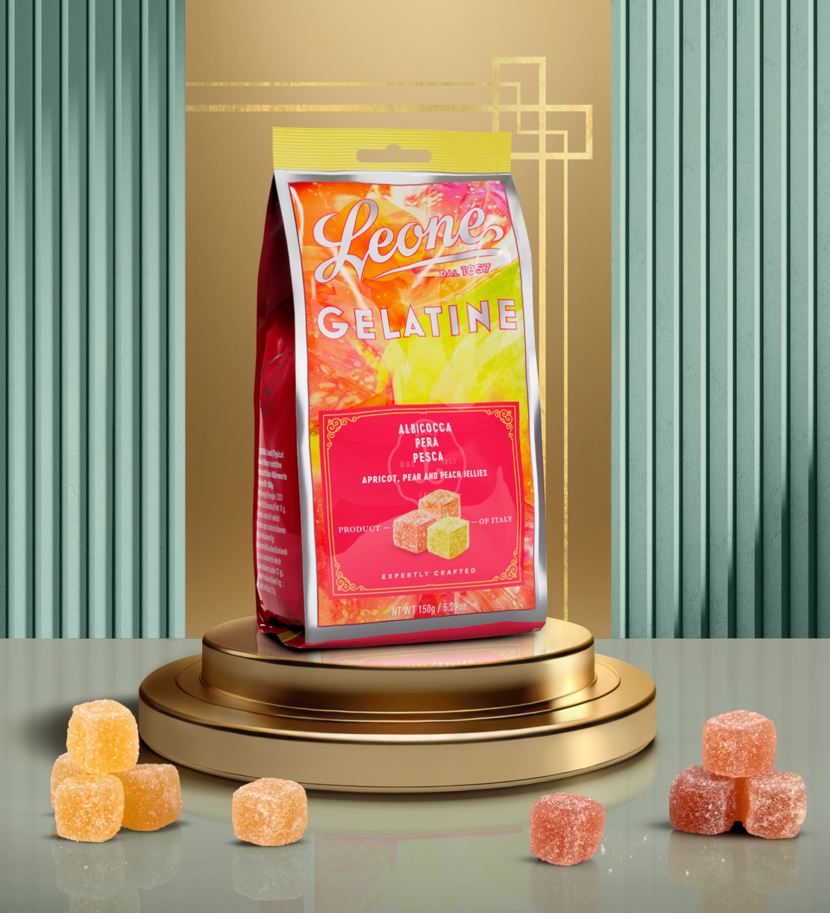 Sacchetto Gelatine Cubifrutta polpe di frutta