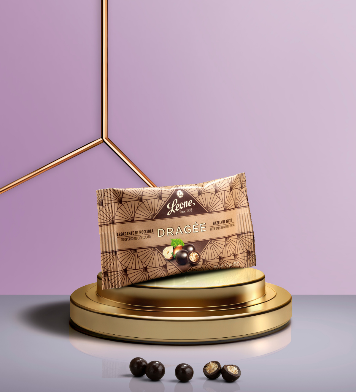 Dragée Crocchino di Nocciola ricoperti di Cioccolato