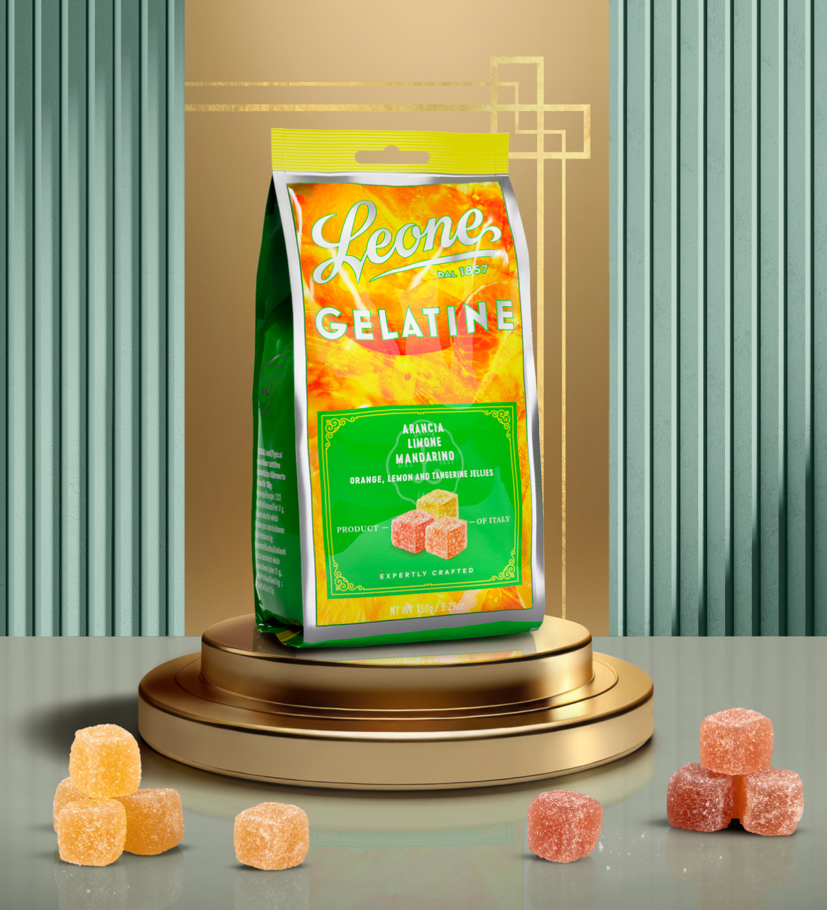 Sacchetto Gelatine Cubifrutta agrumi