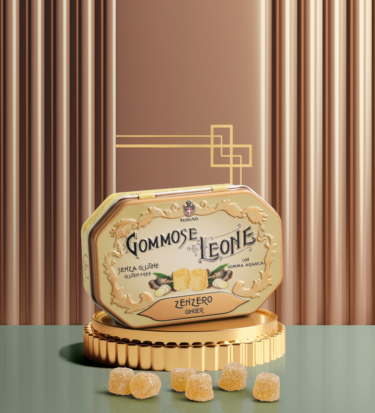 Lattina Gommose Zenzero