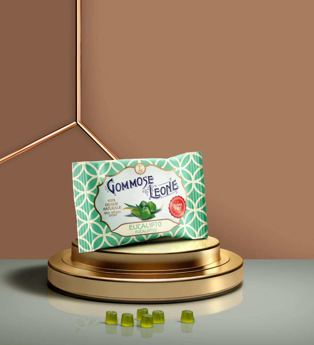 Sacchettino Gommose Eucalipto senza zuccheri