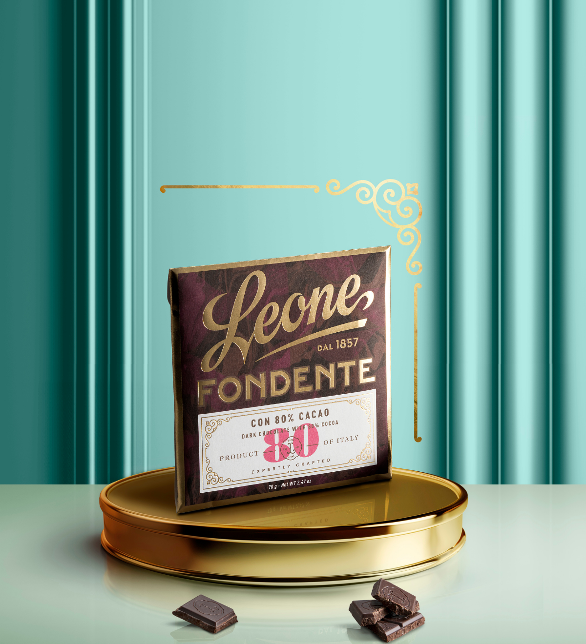 Tavoletta Cioccolato Fondente 80%