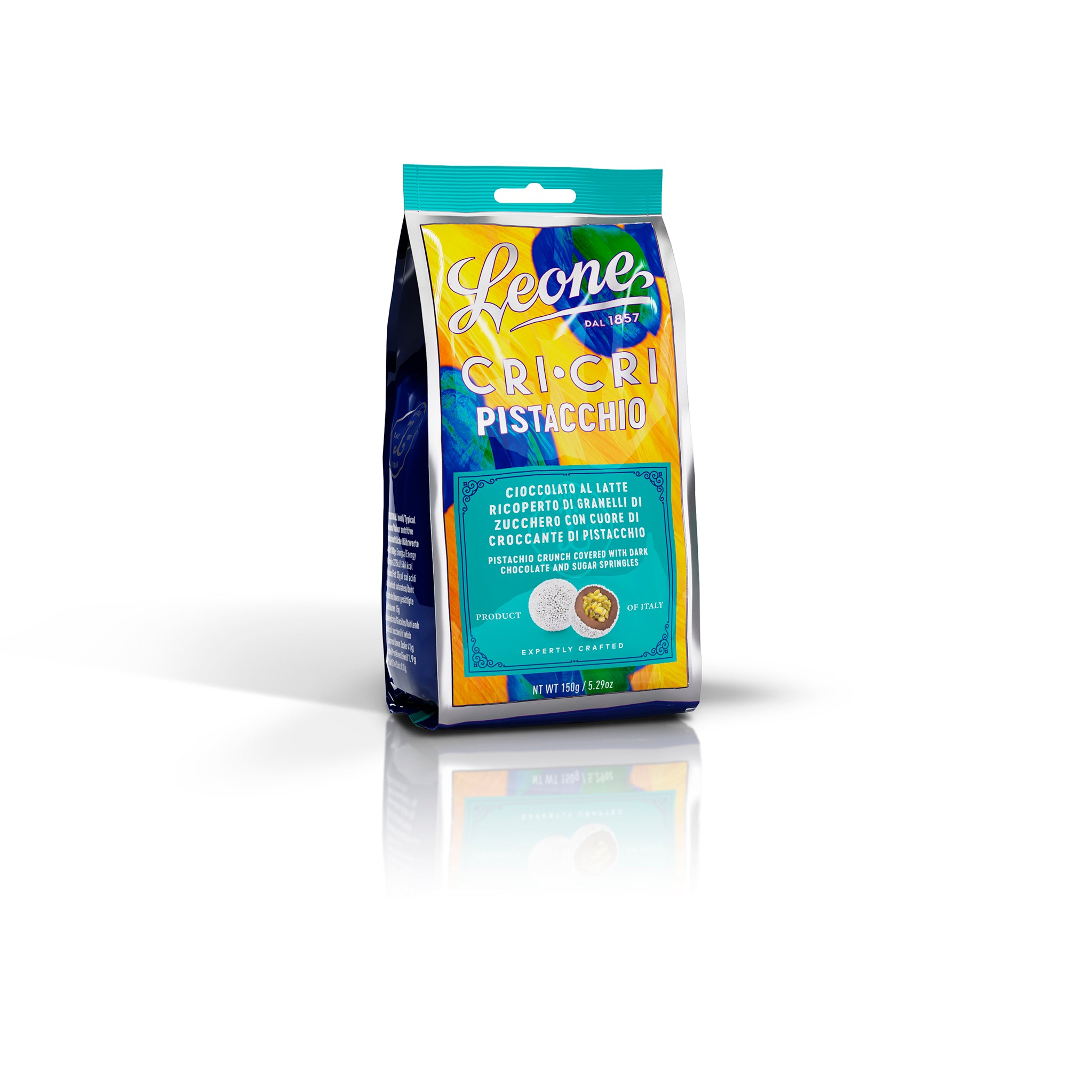 6 Sacchetti Cri Cri Pistacchio Latte da 150g