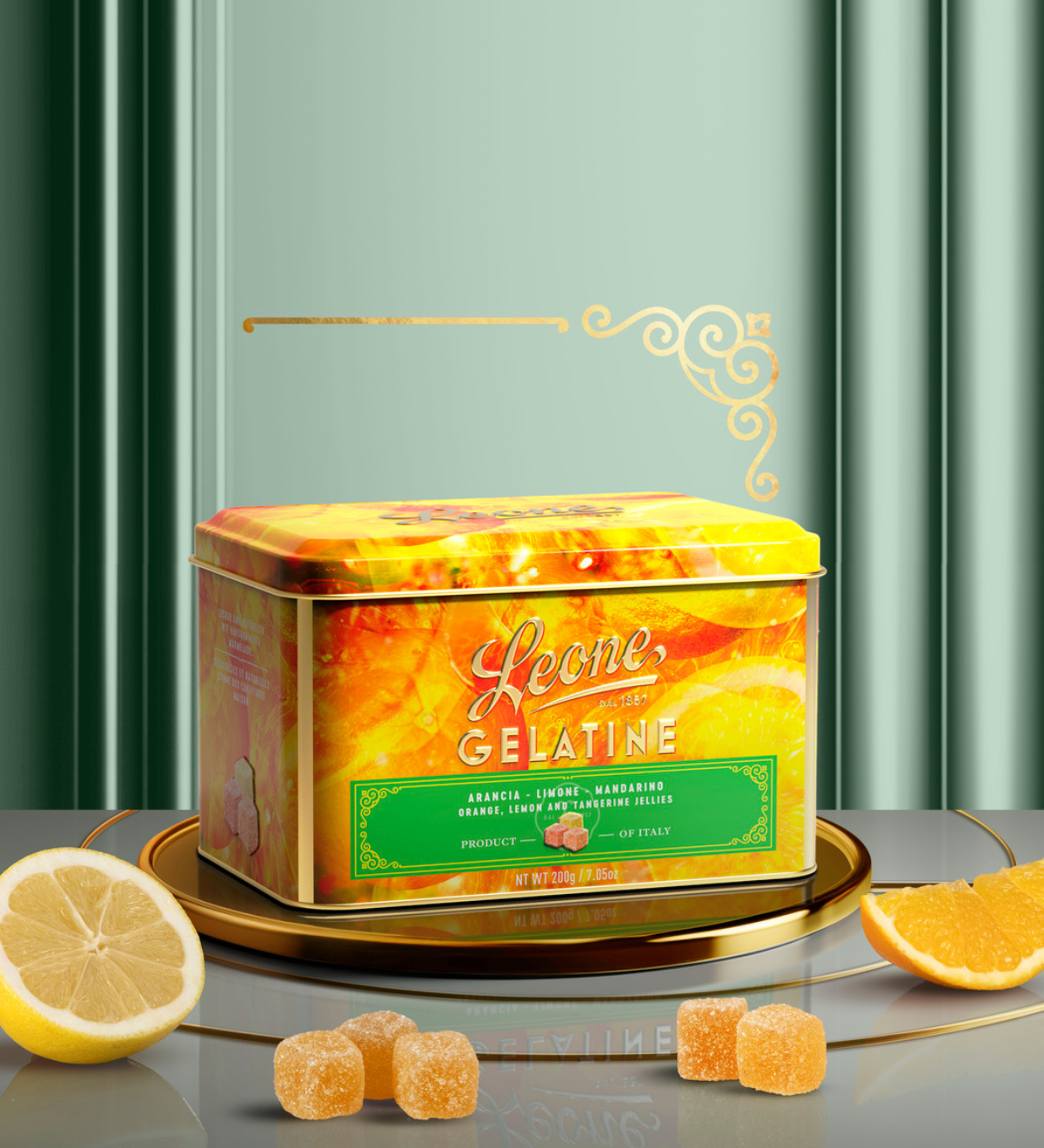 6 Latte small Gelatine Cubifrutta Agrumi