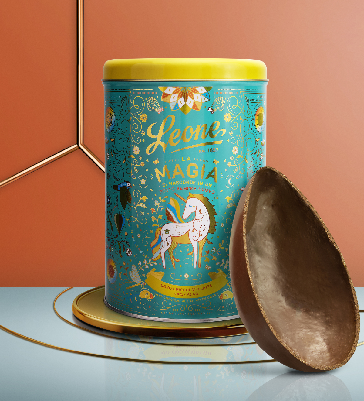 Uovo cioccolato al Latte 40%