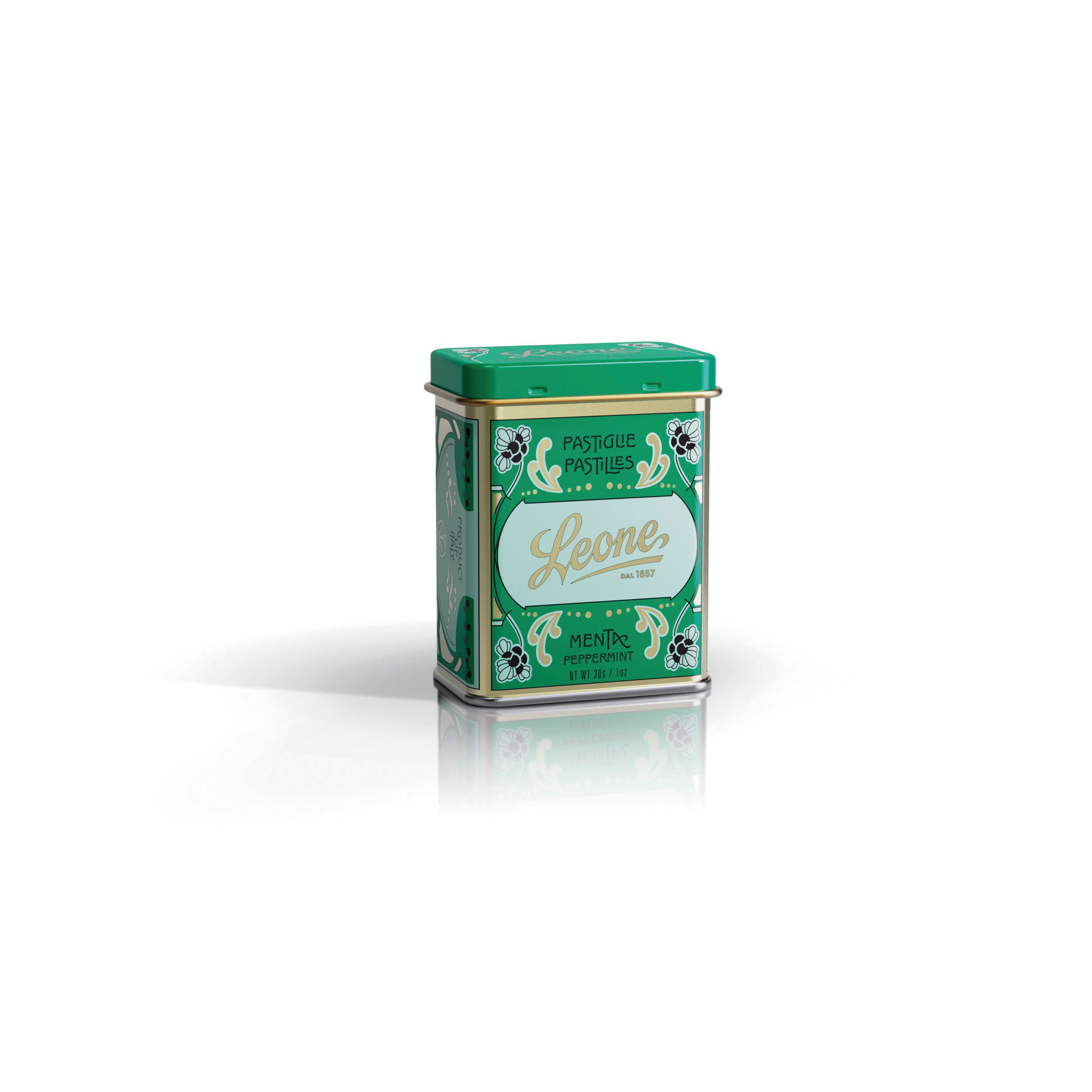 Mini espositore 12 lattine Pastiglie Menta classiche 30g