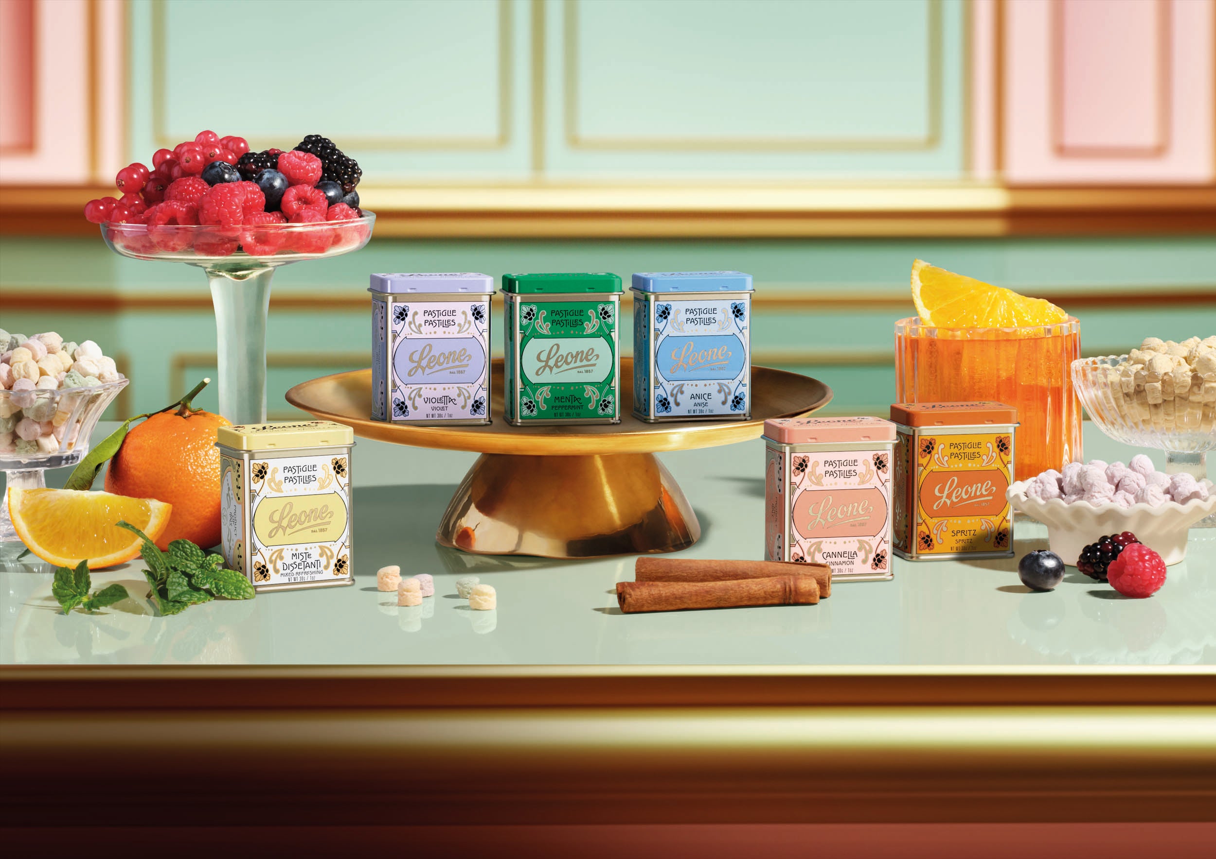 Espositore 24 lattine Pastiglie "Classiche" 30g