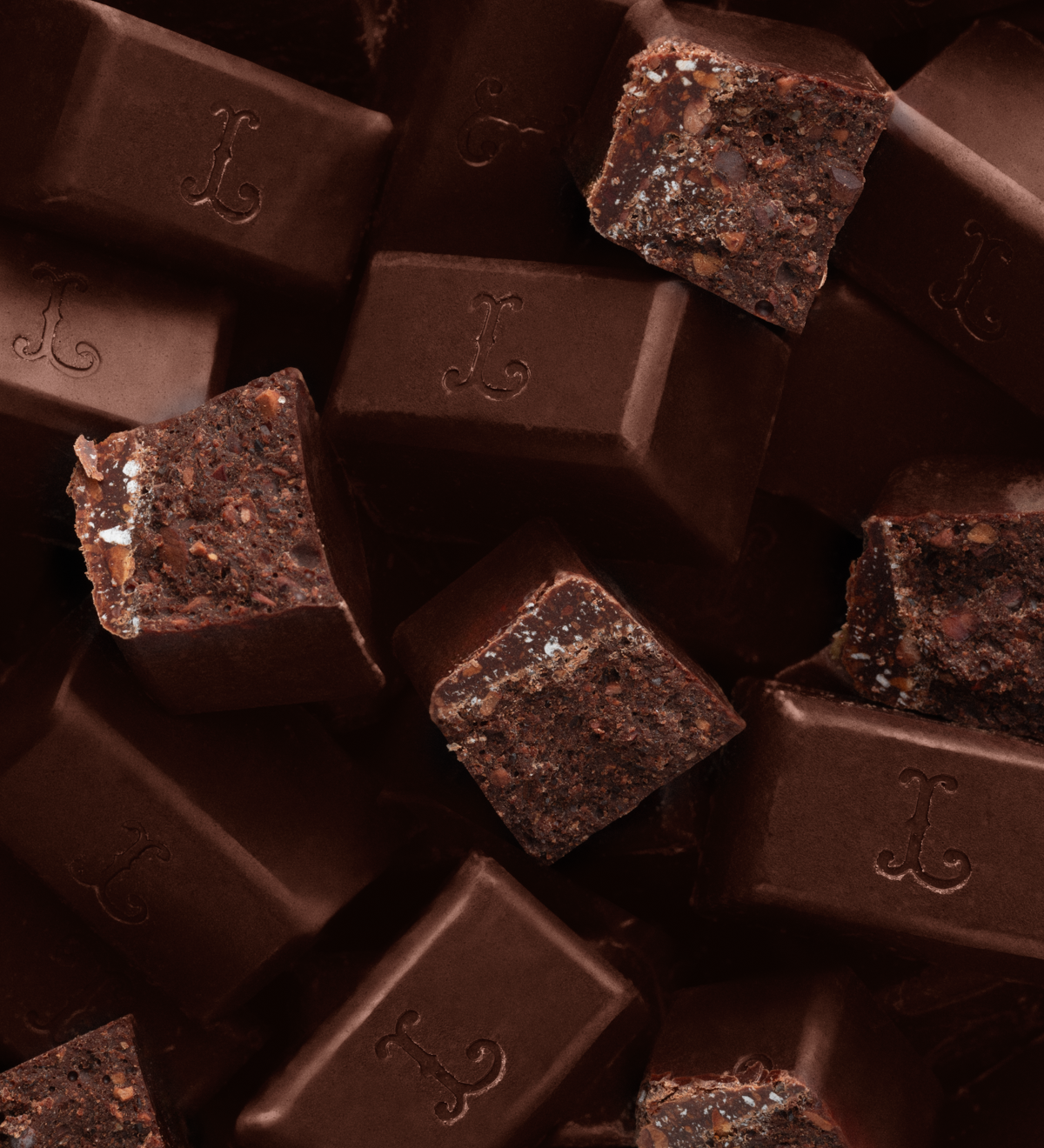 Sacchetto Lingottini Cioccolato Grezzo alla Pietra 500g