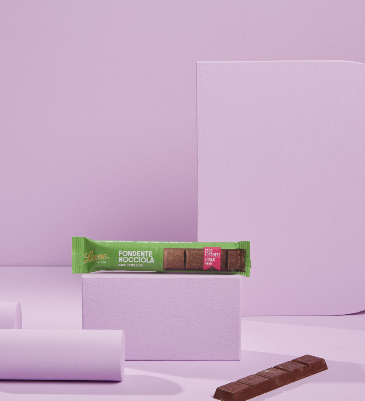 Snack Cioccolato Fondente Granella Nocciole Senza Zuccheri