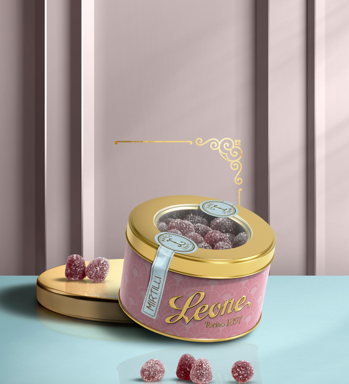 Tondino Gelatine Mirtilli