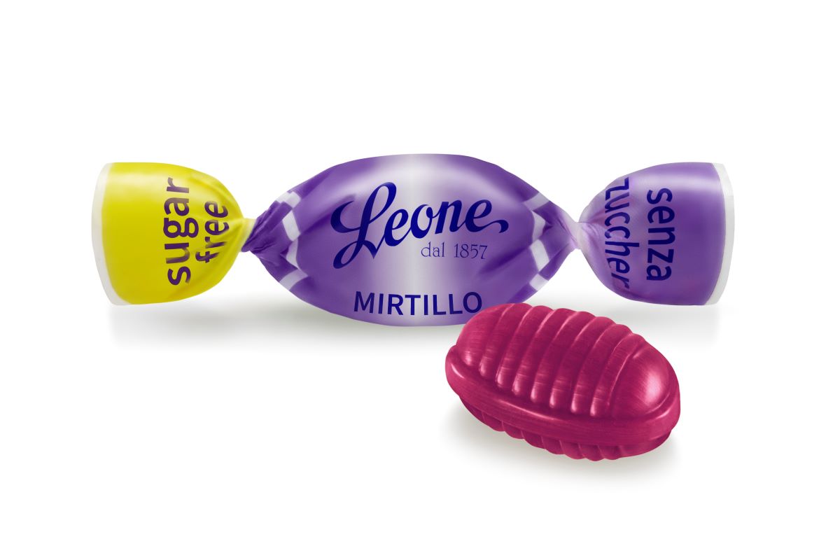 6 Sacchetti Caramelle Senza Zucchero Mirtillo