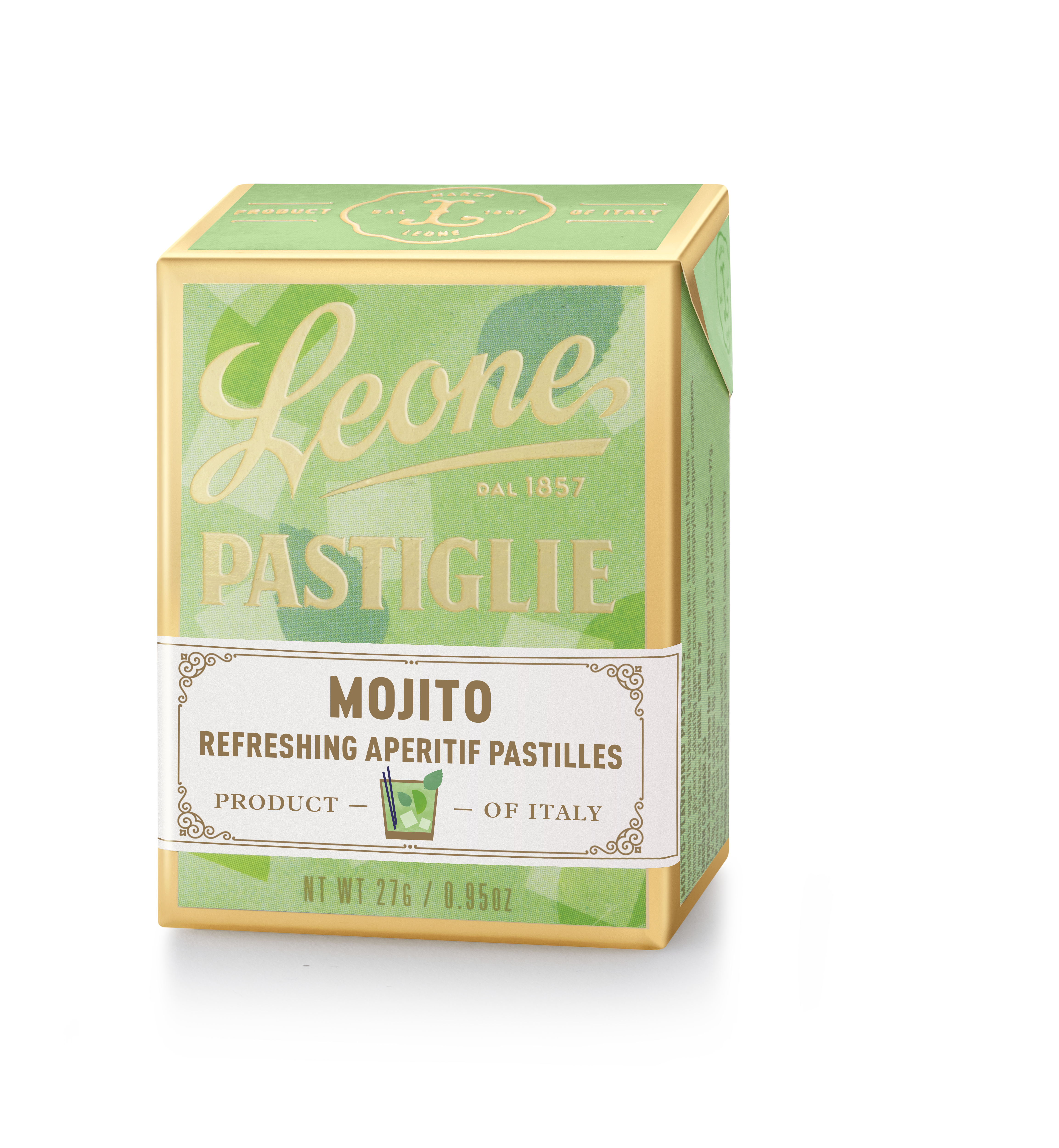 Mini espositore 18 scatolette Pastiglie Mojito 27g