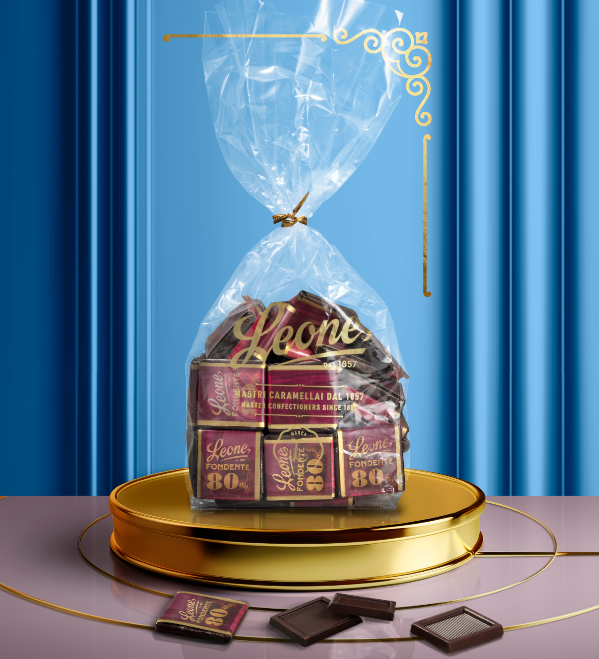 Sacchetto Cioccolatini Napolitains fondente 80% 500g
