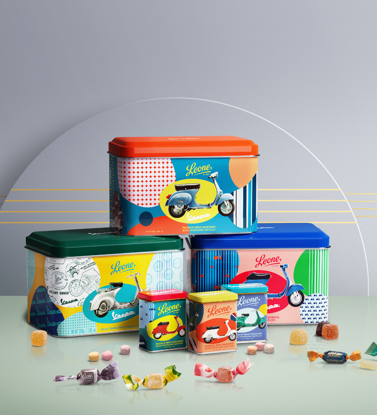 Collezione completa Leone x Vespa