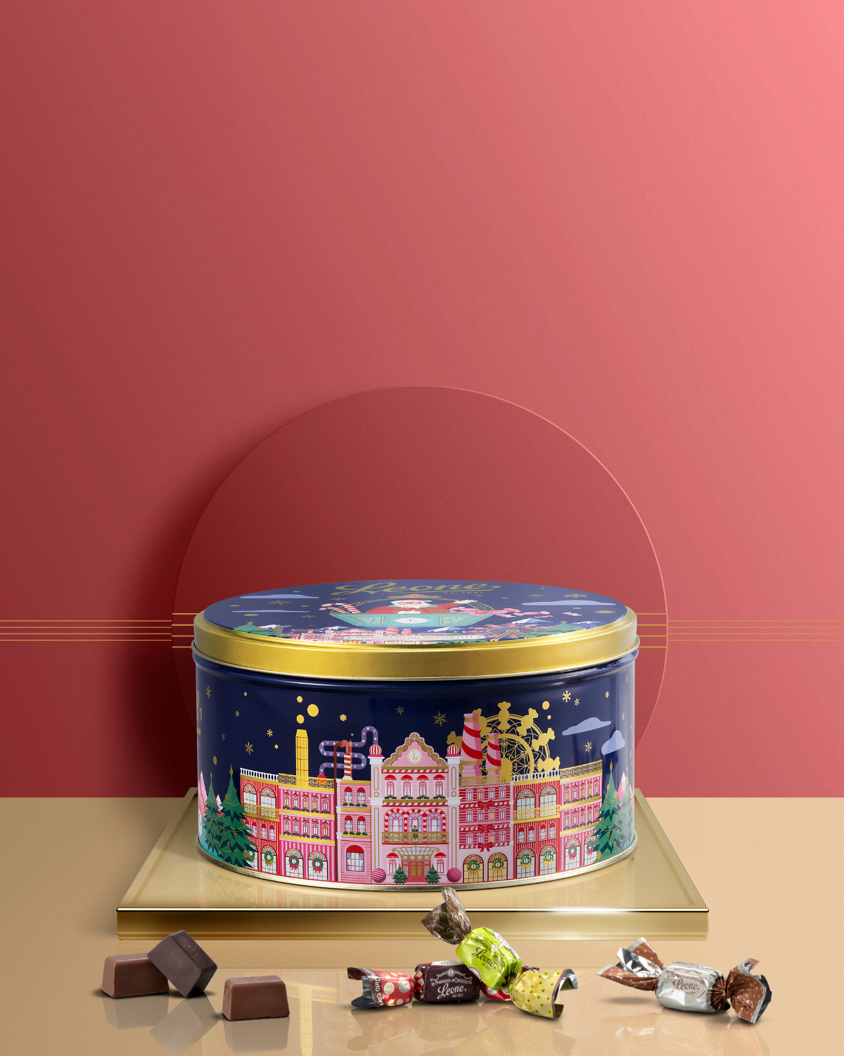 Latta Cappelliera con Cioccolatini Assortiti