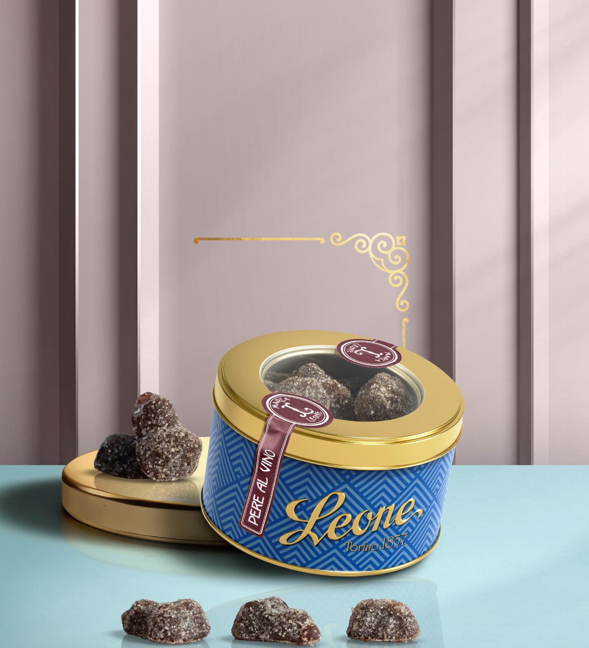 Tondino Gelatine Gourmet Pere al Vino