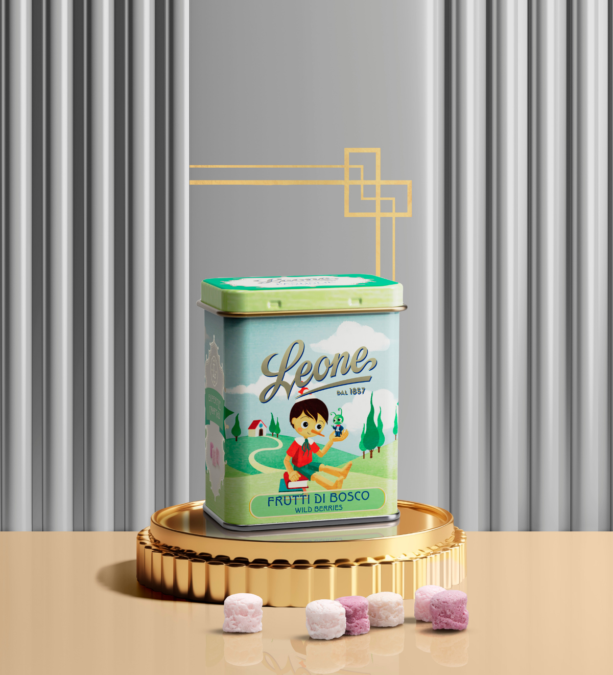Lattina "C'era una Volta" Pinocchio