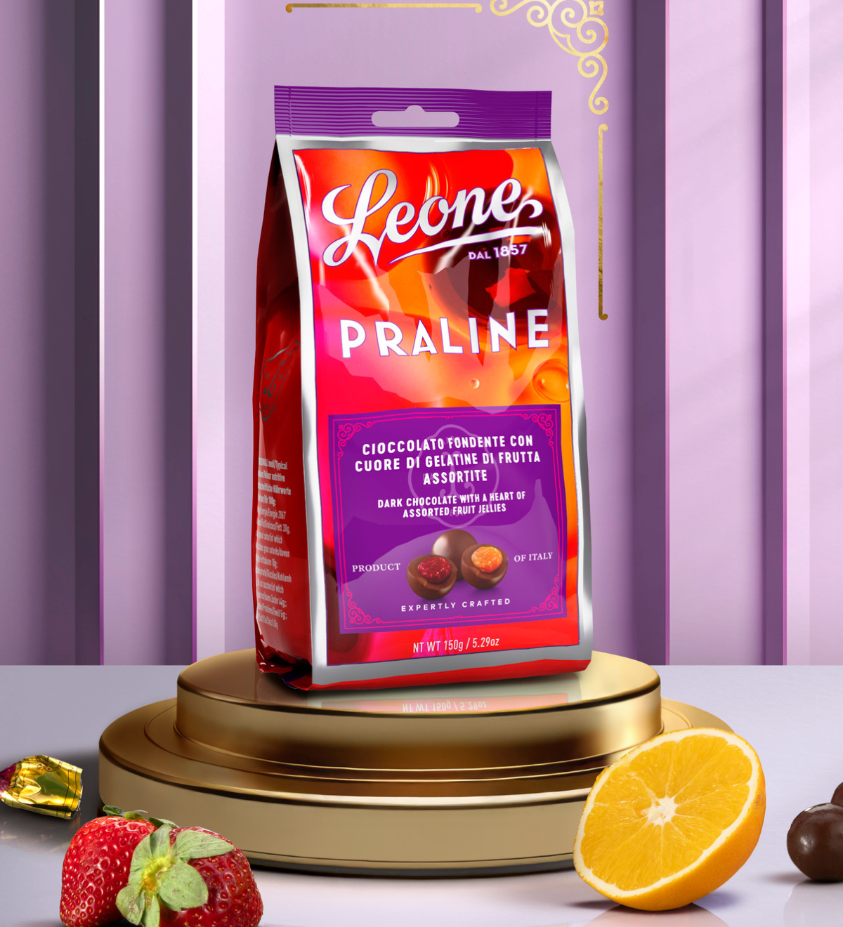 Sacchetto Praline con Gelatine ricoperte di Cioccolato - scadenza 05/2025