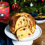Panettone con Gelatine di Frutta Natale in Mongolfiera