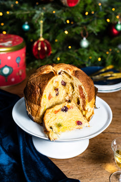 Panettone con Gelatine di Frutta Natale in Mongolfiera