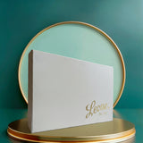 Scatola Leone Avorio vuota