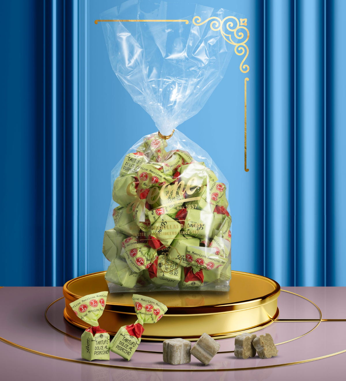 Sacchetto Tartufi Pistacchio 500g