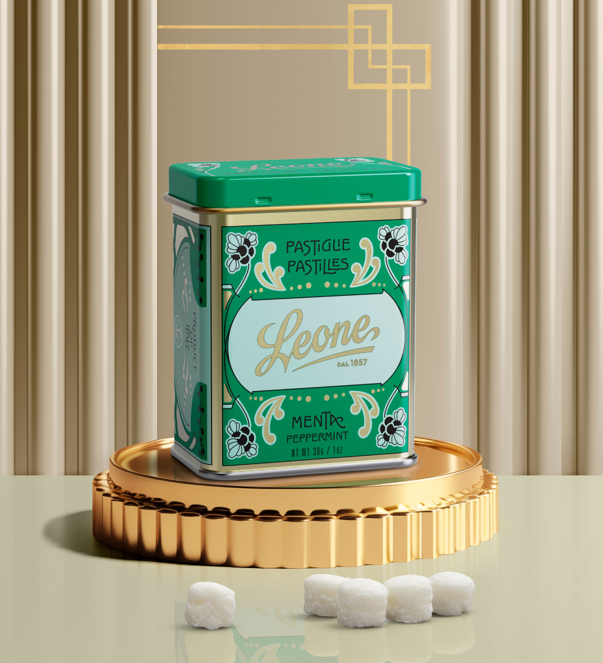 Lattina Classica Pastiglie Menta