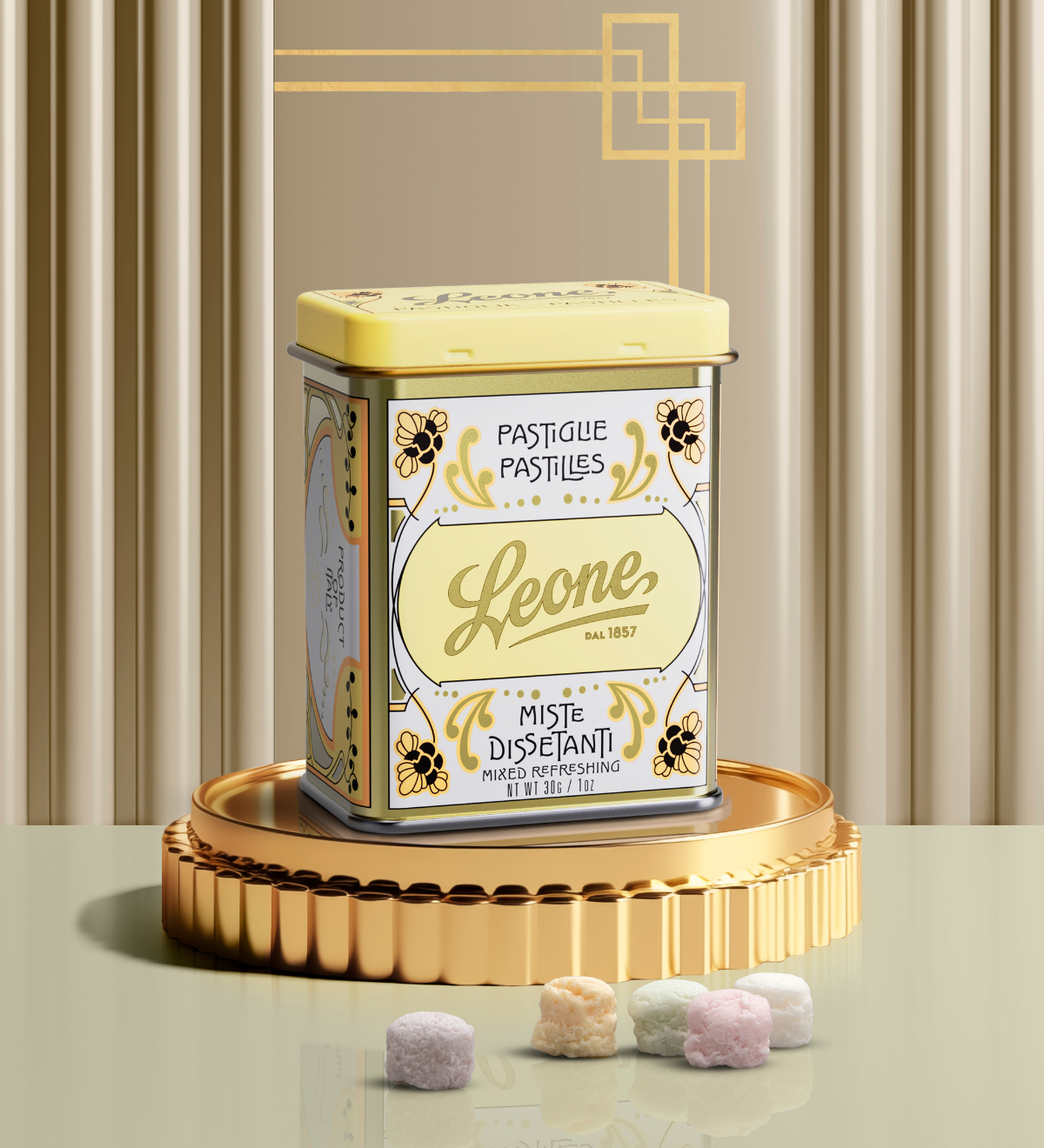 Lattina Classica Pastiglie Miste Dissetanti