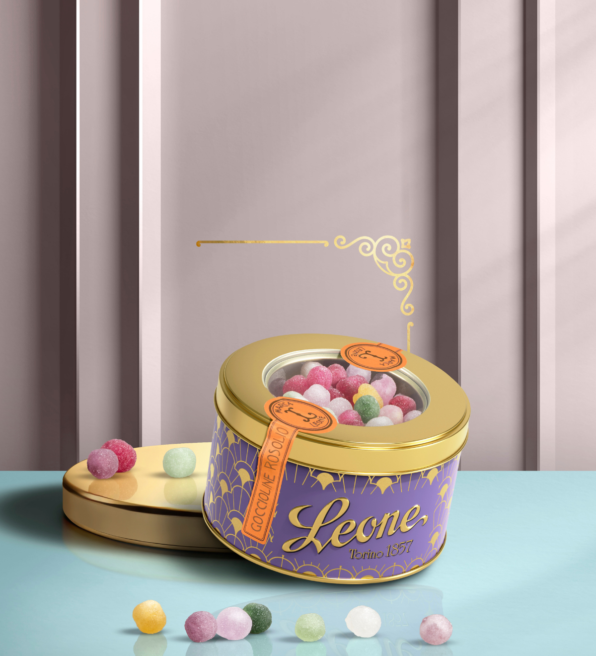 Tondino Goccioline di Rosolio