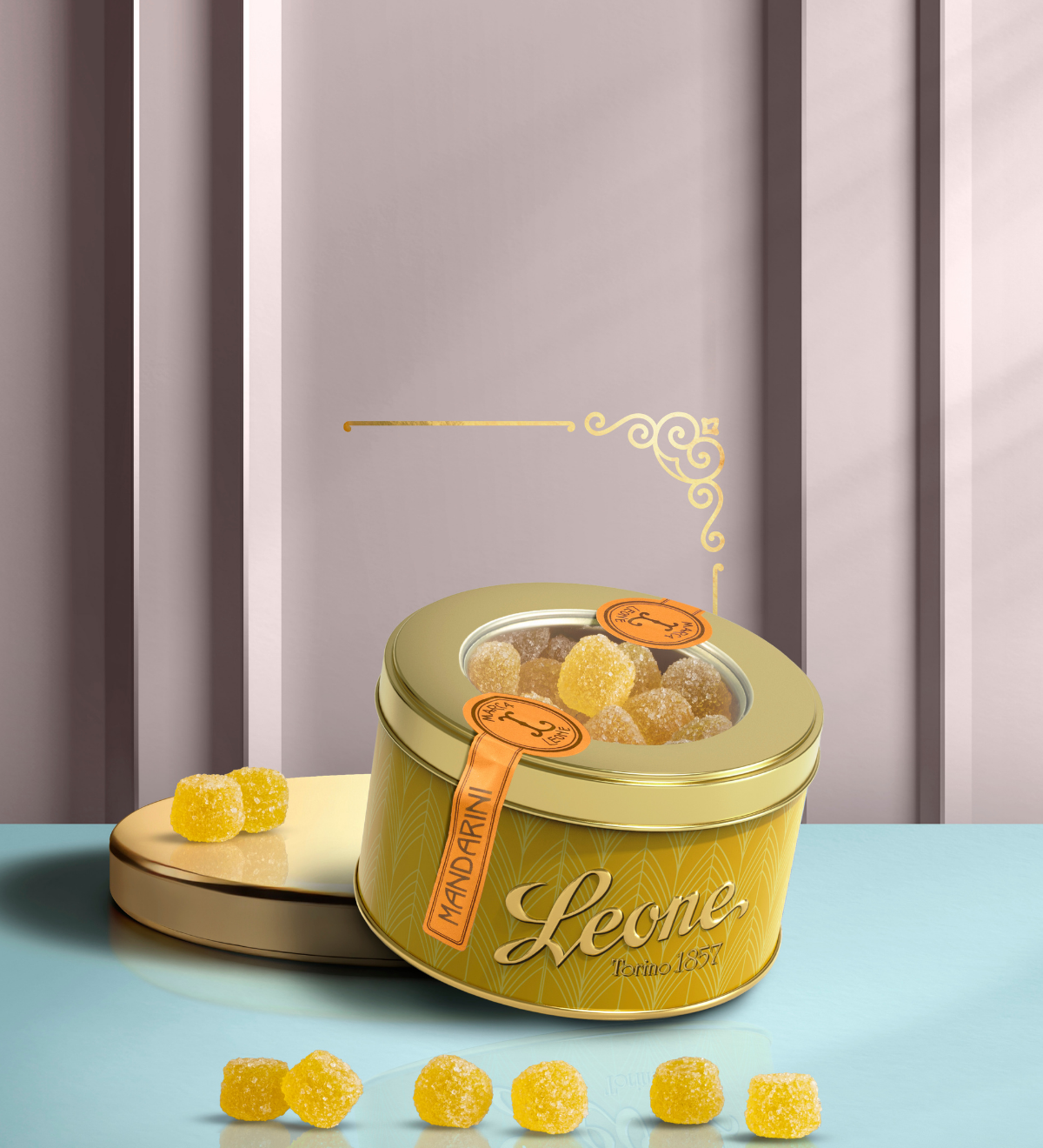 Tondino Gelatine Mandarini